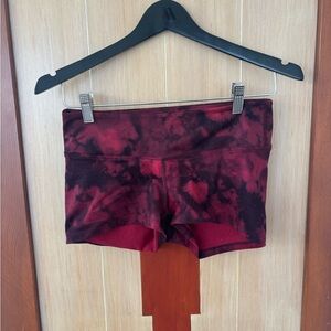 NOBULL Red and Black Athletic Shorts with Stylish Design